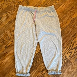 Gray Under Armour joggers. Size L